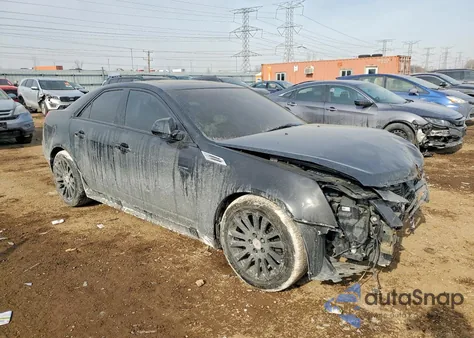 2010 Cadillac Cts Premium Collection из США, поврежденный, VIN 1G6DS5EV9A0116671